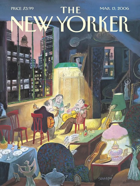 Illusztráció The NY Magazine Cover 26