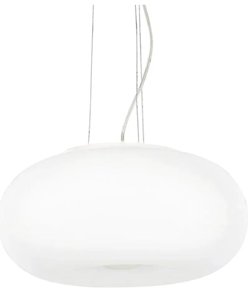 Ideal Lux - Csillár zsinóron ULISSE 3xE27/60W/230V átm. 52 cm fehér