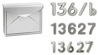 Elop rozsdamentes acél postaláda, megnövelt esőállósággal