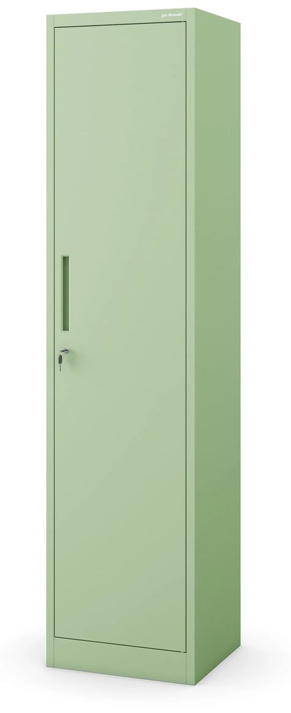 Magas irodai szekrény ALEX, 450 x 850 x 400 mm, Fresh Style: pasztellzöld