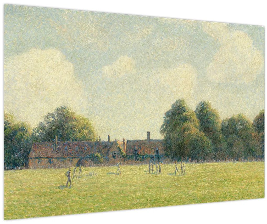 Kép - Camille Pissarro, Hampton Court Green, reprodukciók (90x60 cm)