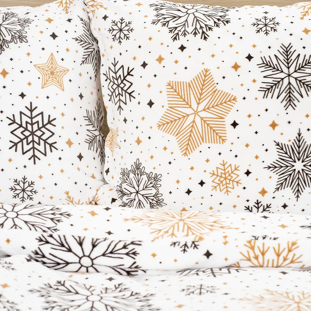 4Home Golden Frost mikroflanel ágynemű, 140 x 220 cm, 70 x 90 cm