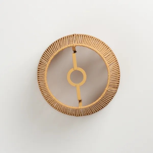 Brilagi - LED felületre szerelhető csillár CERIA BOHO 1xE27/40W/230V átm. 28 cm barna