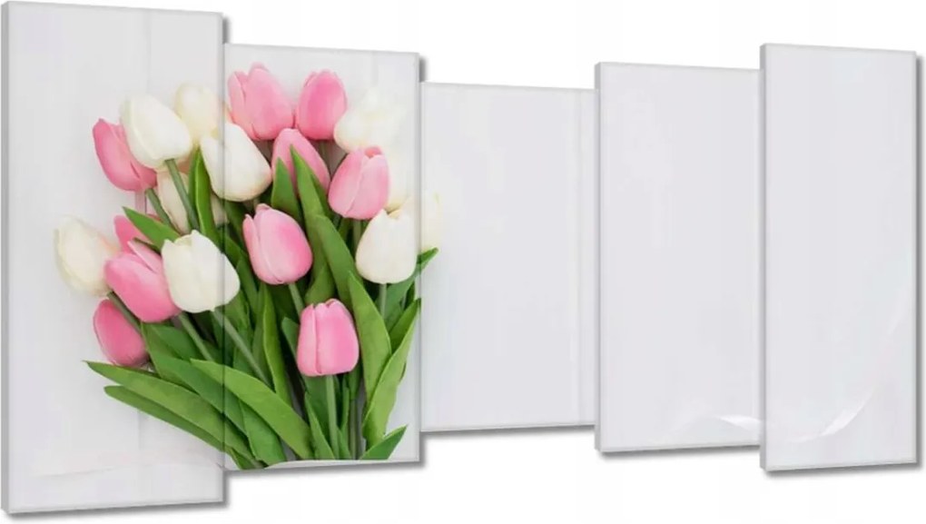 Vászonkép 150x80 Finom tulipánok