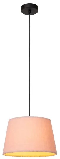 Lucide 10416/01/66 - Csillár zsinóron WOOLLY 1xE27/60W/230V rózsaszín