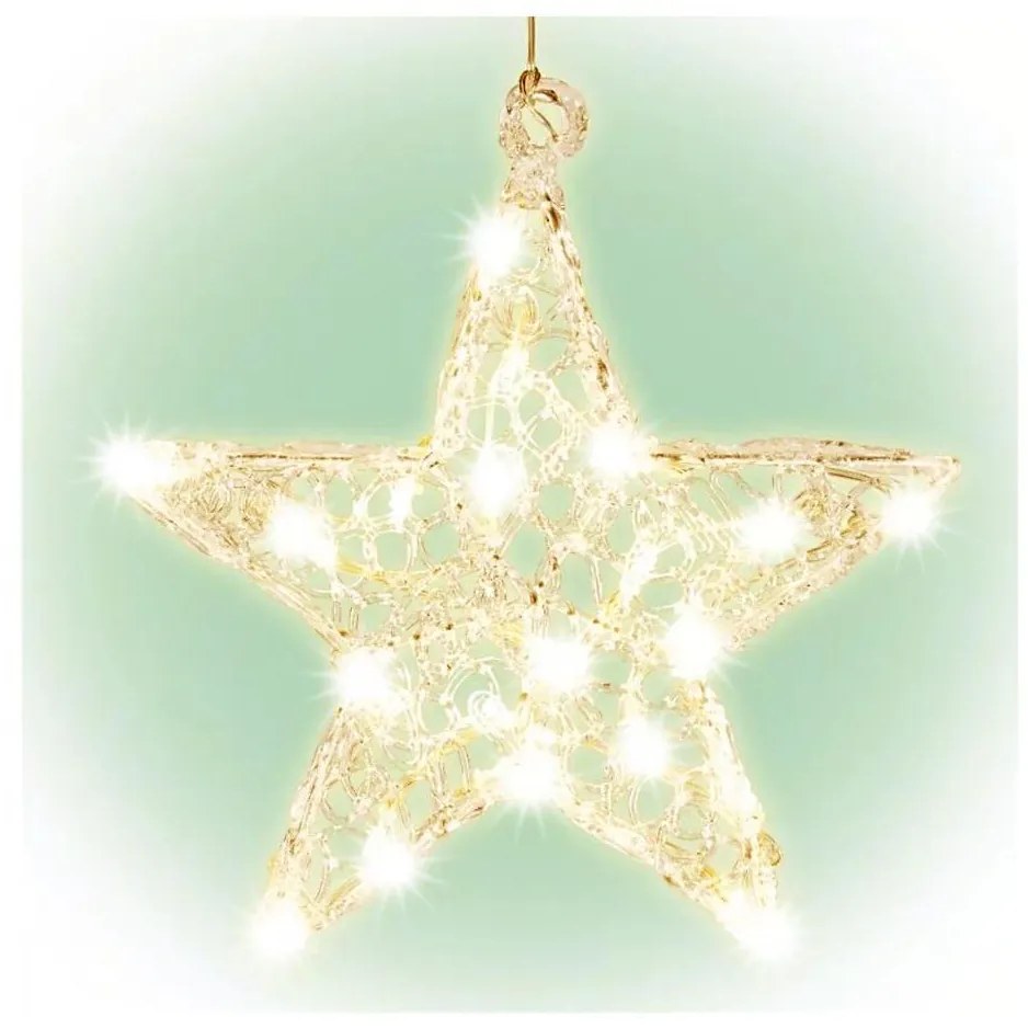 LED Ablakdekoráció 20xLED/2xAA