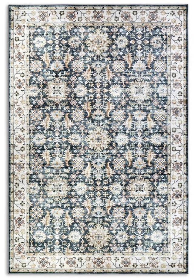 Kék szőnyeg 120x160 cm Saveh Blue Cream – Elle Decoration