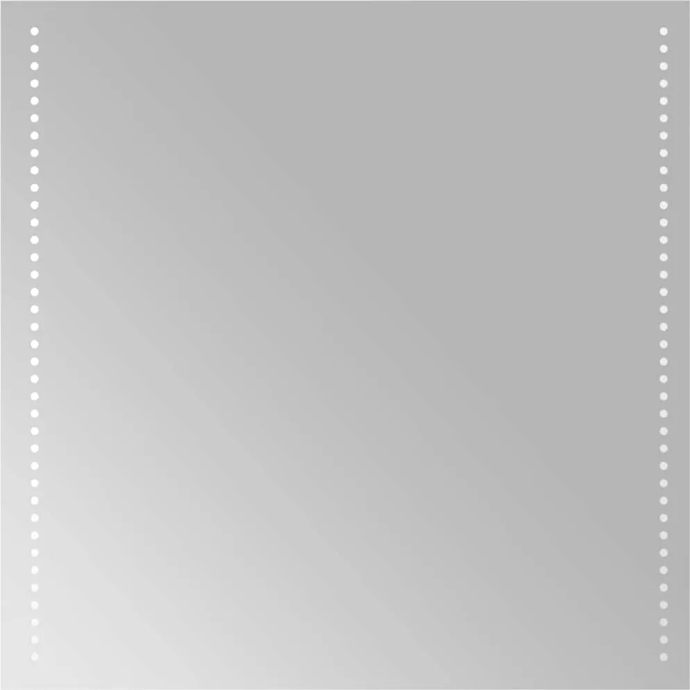 vidaXL LED-es fürdőszobatükör 60x60 cm