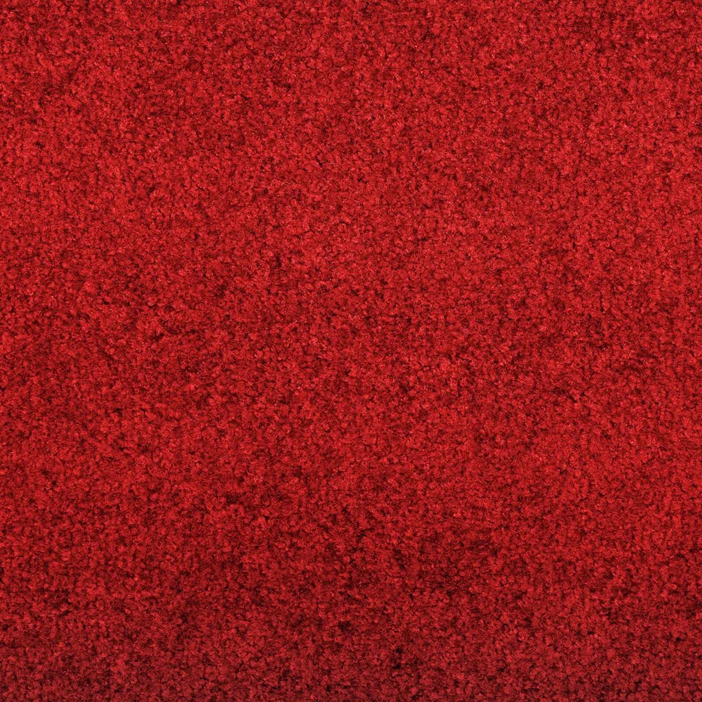 Ajtószőnyeg Piros és Fekete 120 x 180 cm Polipropilén és vinil