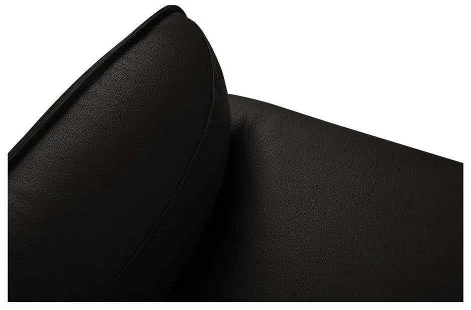 Neso fekete bőr kanapé, 235 x 90 cm - Windsor &amp; Co Sofas
