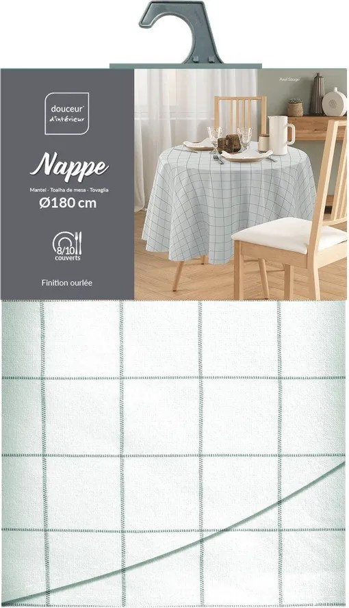 Mosható asztalterítő ø 180 cm Axel – douceur d'intérieur