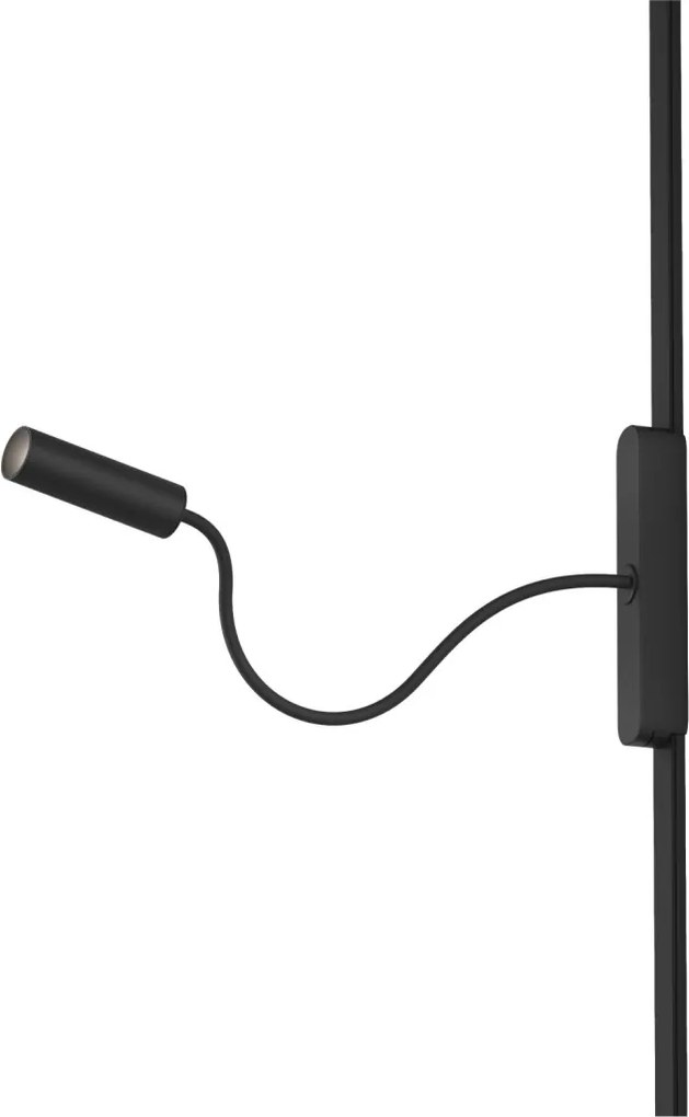 DK/EU-5343-BK Slim magnetic track light AIR SPOT, 2W, 4000K, black color — DK/EU-5343-BK