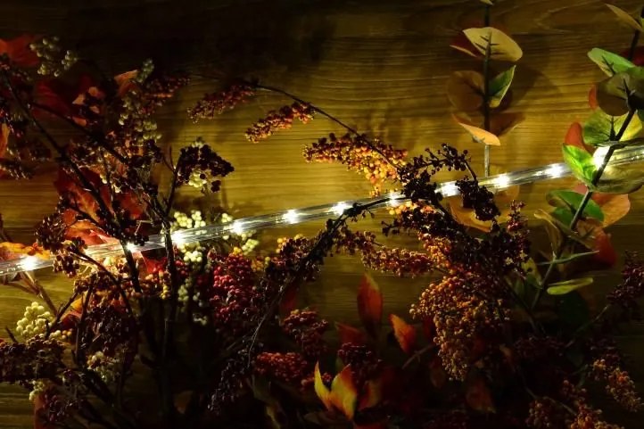 NEXOS Fénykábel 480 LED Meleg fehér 20 m