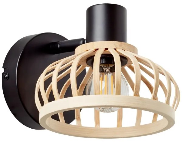 Brilliant - Fali lámpa NORAH 1xE14/28W/230V bambusz