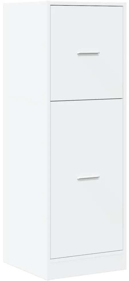 fehér szerelt fa patikaszekrény 40 x 41 x 118 cm