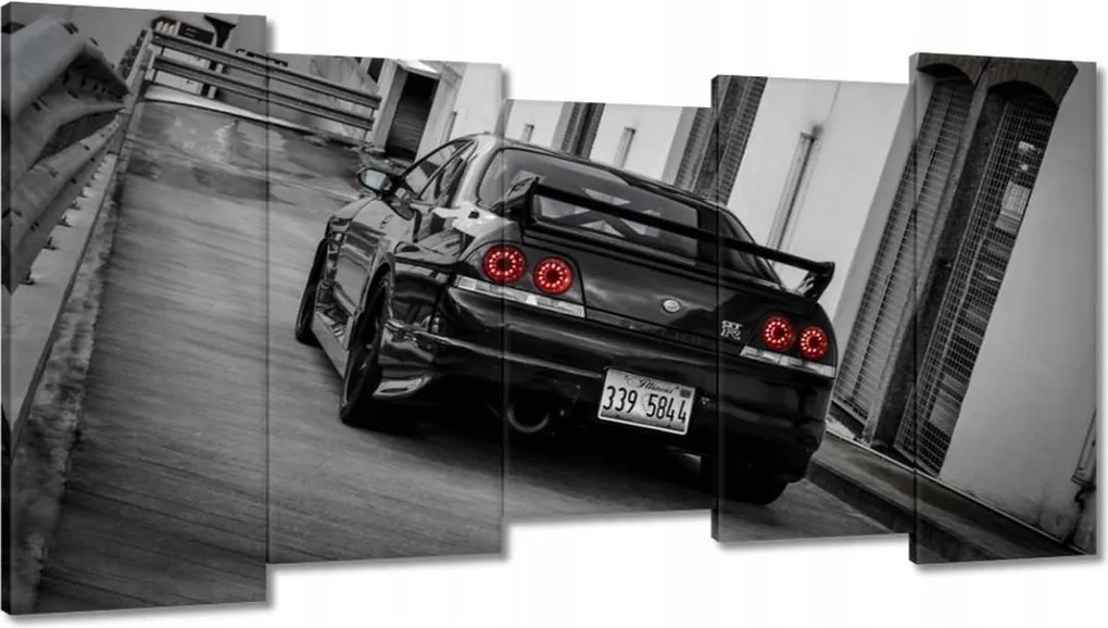 Képek 150x80 Fekete Nissan Gtr