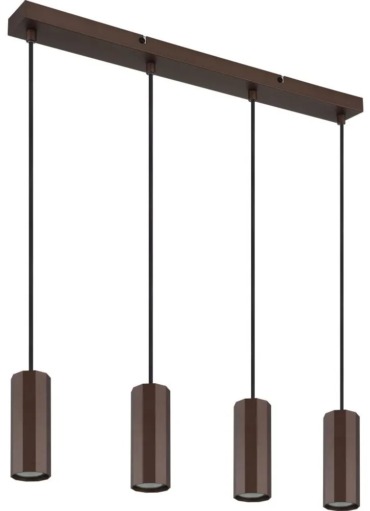 Globo 57919-4H - Csillár zsinóron JAMES 4xGU10/25W/230V