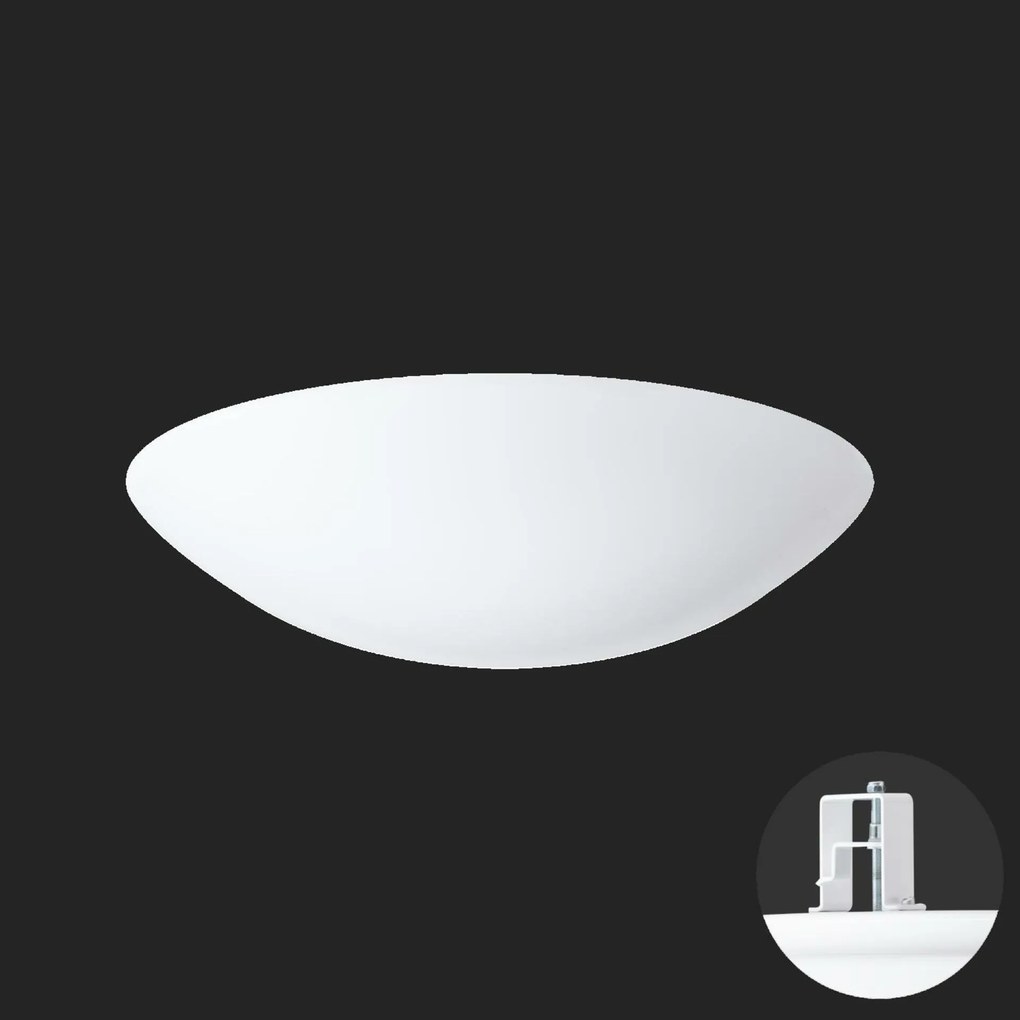 Osmont 65550 Titan V3 mennyezeti/fali, műanyag, félig süllyesztett lámpatest, fehér