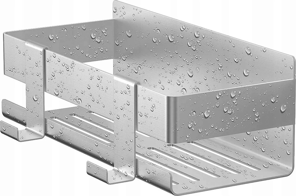 Zuhanypolc fúrás nélkül zuhanykosár zuhanypolc