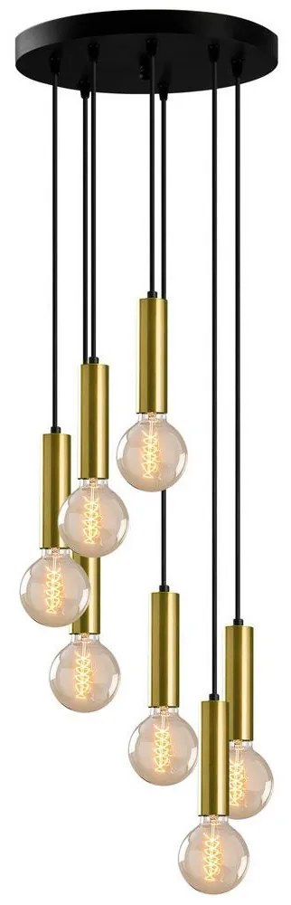 Csillár zsinóron TEMPO 7xE27/40W/230V