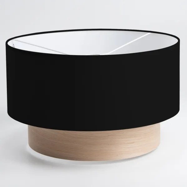 Brilagi - LED függeszték kábellel CERIA 1xE27/40W/230V Ø 50 cm fekete/bézs