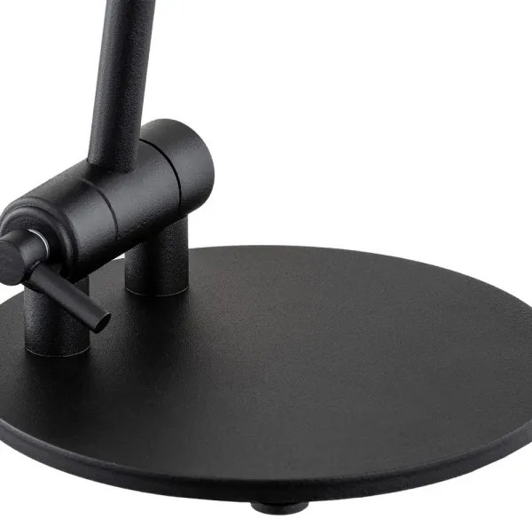 Argon 8002 - Asztali lámpa AVALONE 1xE27/15W/230V fekete