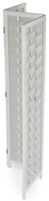 Fehér Tömörfa Paraván. EF-L186 WT