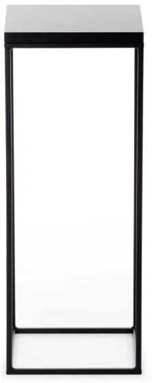 BASICLOFT virágtartó állvány 60x24 cm fekete