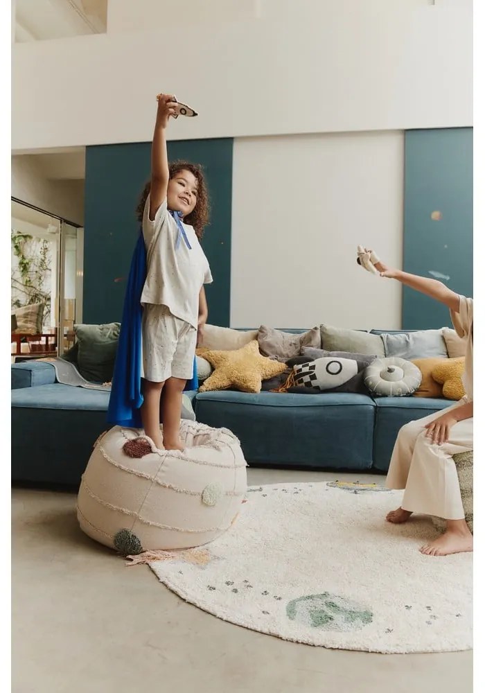 Pamut gyerek párna 54x54 cm Stella Honey – Lorena Canals