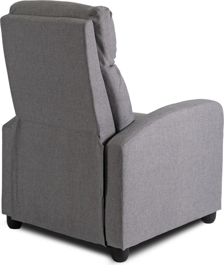 Dönthető fotel szürke, DANNY