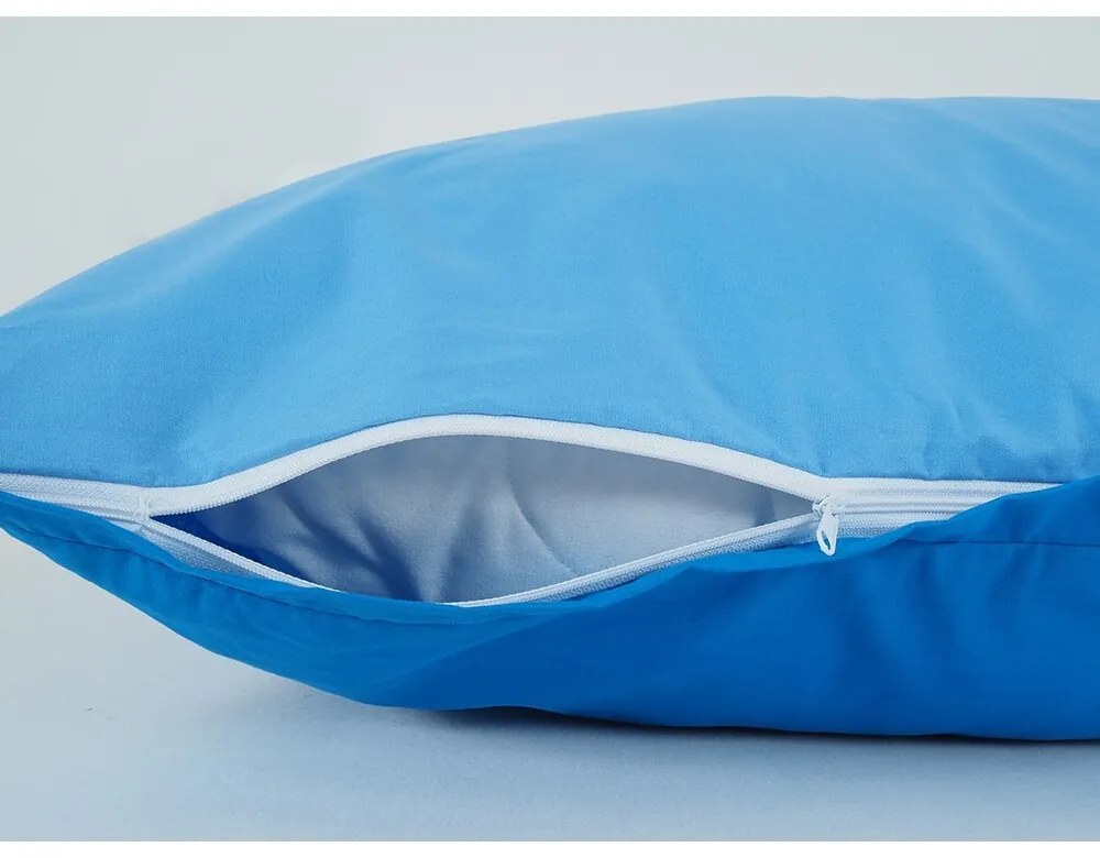 B.E.S. Petrovice Pamut ágynemű Double face kobalt/égkék