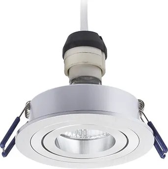 RENDL PASADENA GU10 R zápustná česaný hliník 230V LED GU10 7W