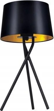 Asztali lámpa E27 Remi Gold fekete, arany Kaja