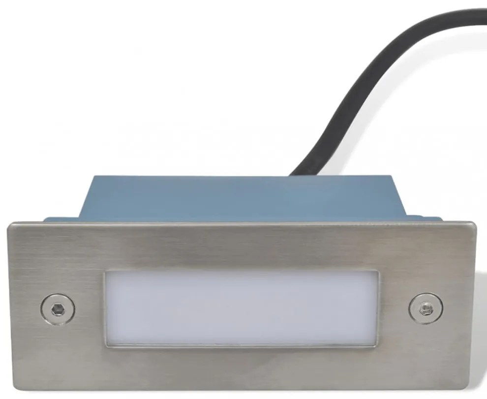 2 db süllyesztett LED lépcsőlámpa 44 x 111 x 56 mm