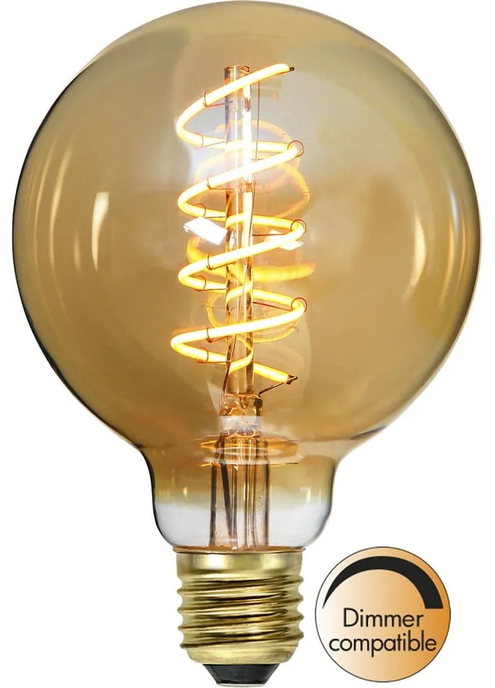 Meleg fehér szálas dimmelhető izzó E27, 3 W Spiral Filament – Star Trading