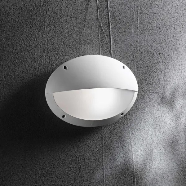 Ideal Lux - Kültéri fali lámpatest POLAR 1xE27/23W/230V IP66 fehér