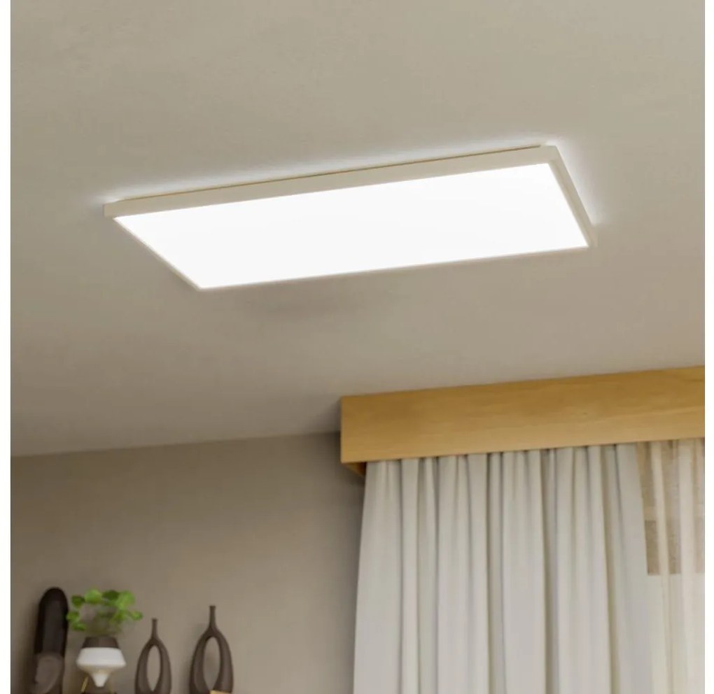 Eglo Eglo 901453 -LED Fürdőszobai mennyezeti lámpa ROVITO 17,2W/230V 30x57cm IP44 fehér EG901453