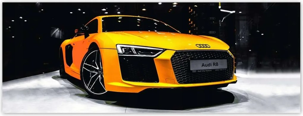 Fotótapéta 250x93 Sárga Audi R8