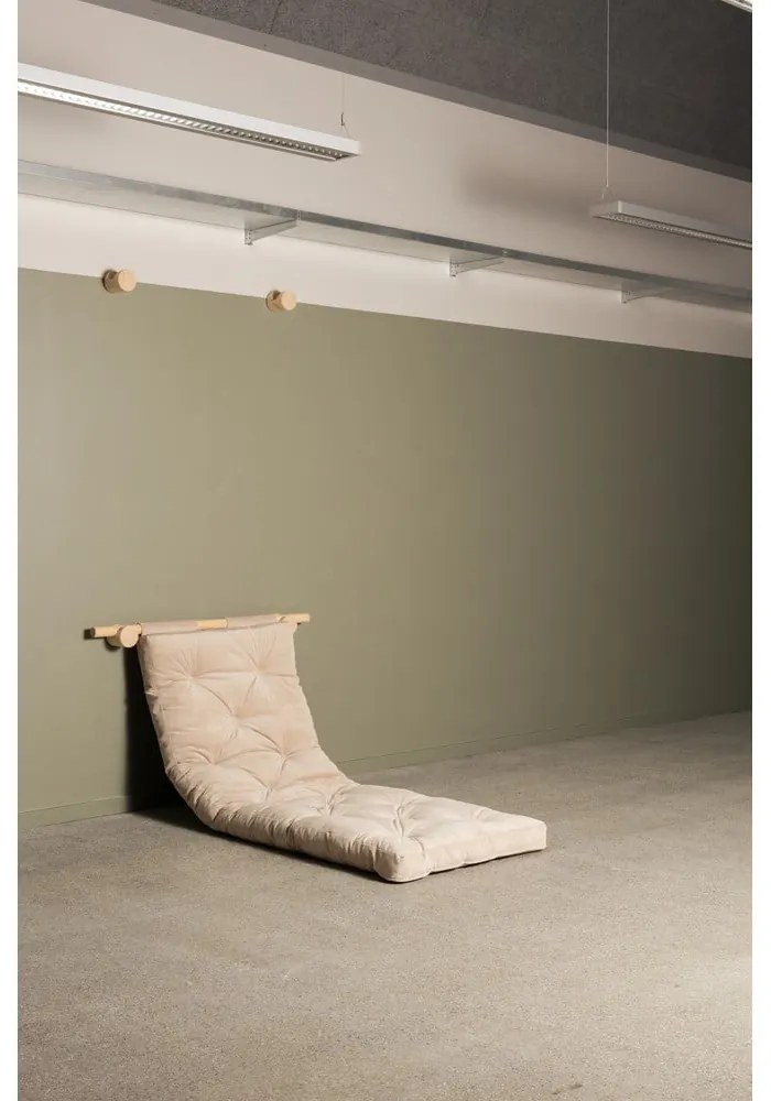 Világosbarna kordbársony fotel Hooked – Karup Design