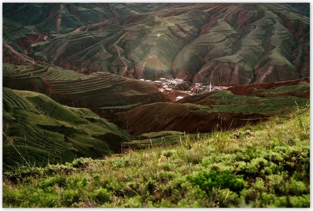 Poszterek 120x80 Hegyi táj Tájkép