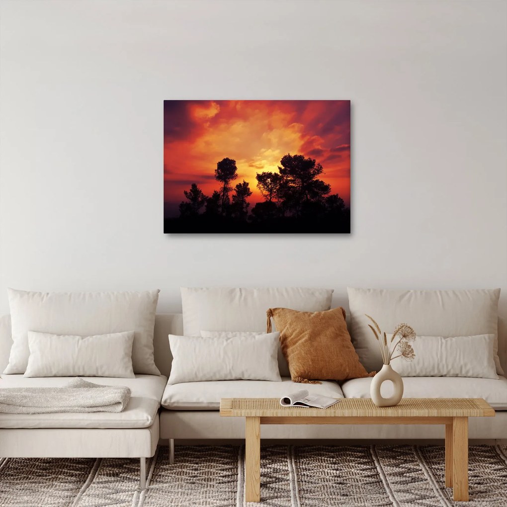 Naplemente képe (70x50 cm)