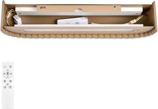 BRILAGI - LED dimmelhető fali lámpa FALCON MODERN LED/14W/230V 40 cm bézs + távirányító