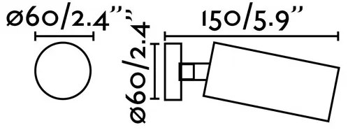 FARO 43722 - Spotlámpa STAN 1xGU10/8W/230V fehér