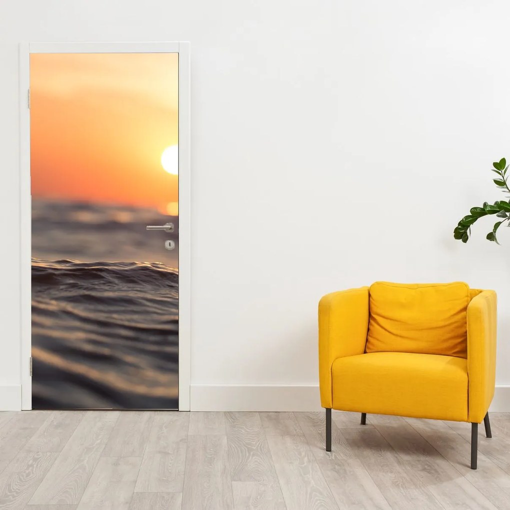 Fotótapéta ajtóra - Tenger hullámai (95x205cm)