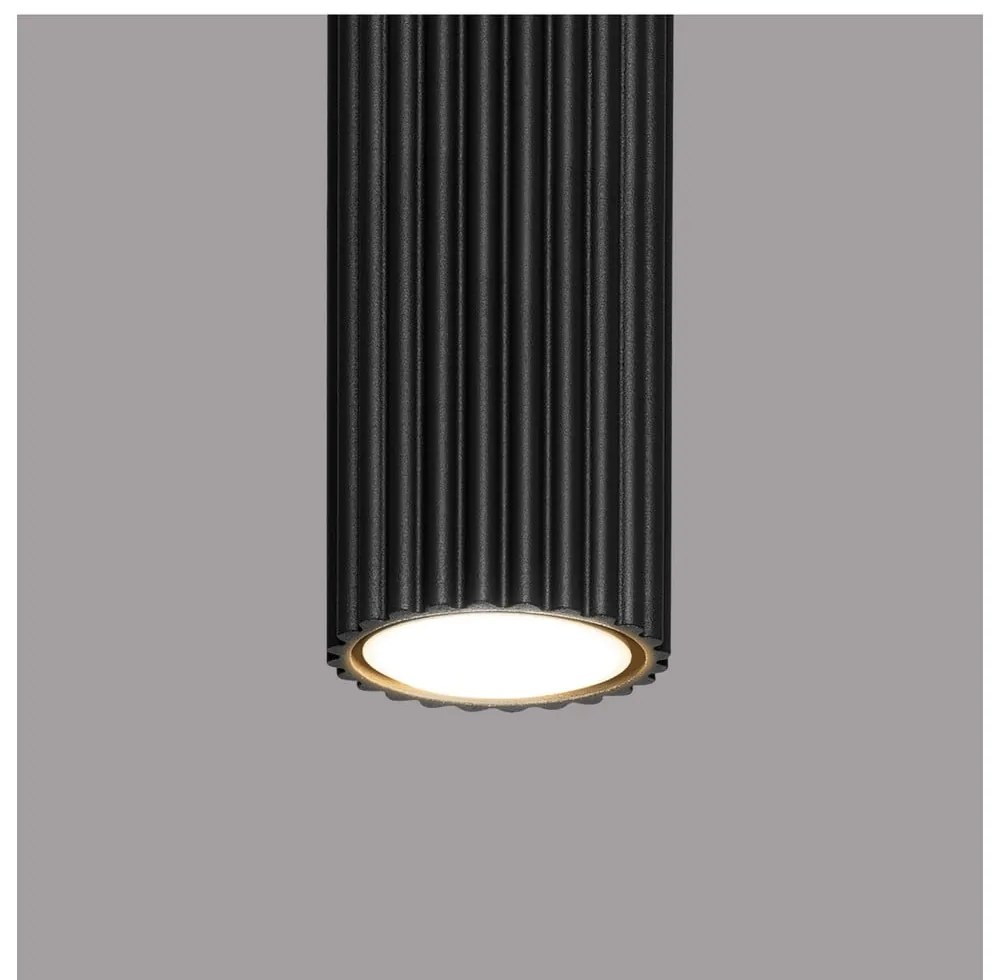 Fekete spotlámpa Gleam – Sollux