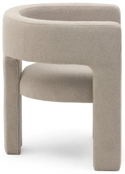 Sötét bézs design fotel ALPAH E