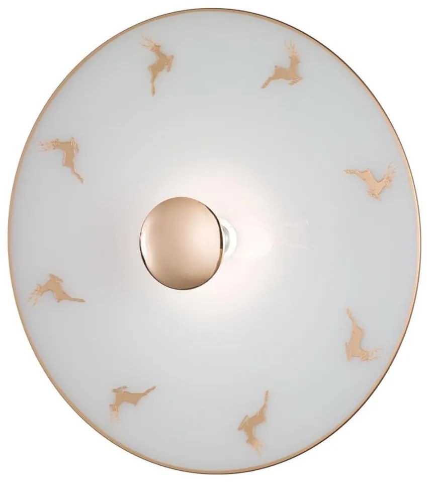 Kolarz A1353.61.XL.3.Au.100 - Fali lámpa NONNA 1xE27/100W/230V őz 24K