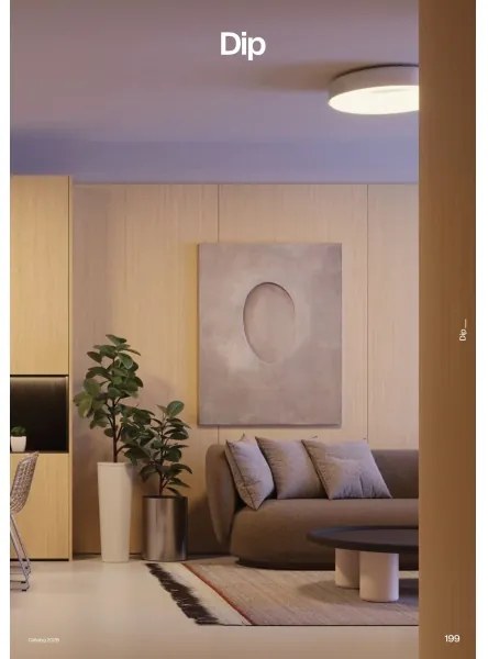 Redo 01-3940 - LED mennyezeti lámpatest DIP LED/30W/230V CRI 90, átmérő 48,6 cm, fehér