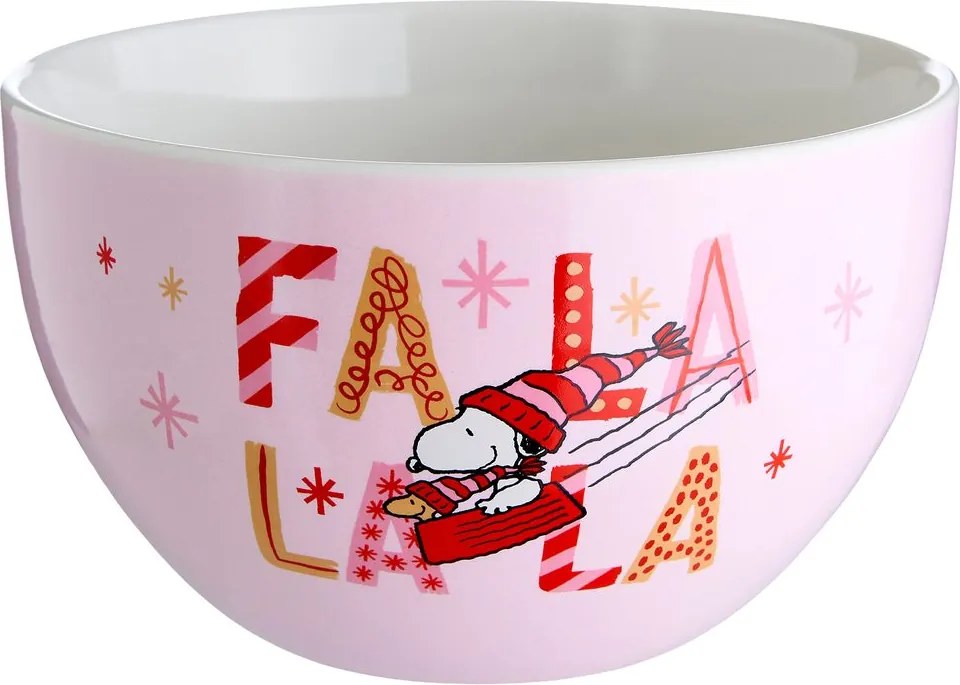 PEANUTS müzlistál 600 ml, Snoopy FaLaLa