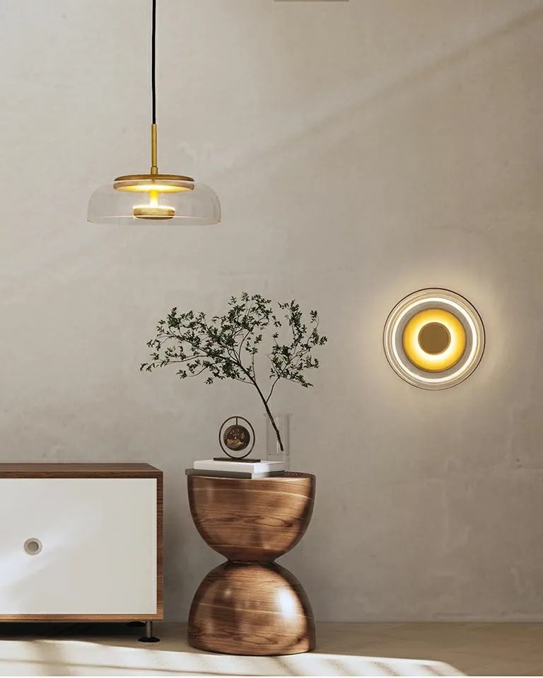 KING HOME MSE010100147 EDEN Modern Led Függesztett Lámpa Arany LED IP20
